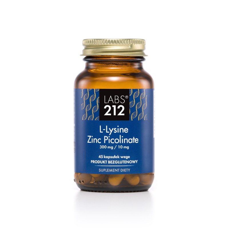 Labs212 - LABS212 L-Lysine Zinc Picolinate (45 caps)