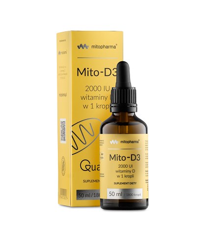 Mitopharma - MITOPHARMA Mito-D3 Vitamin D3 drops (50 ml / 1