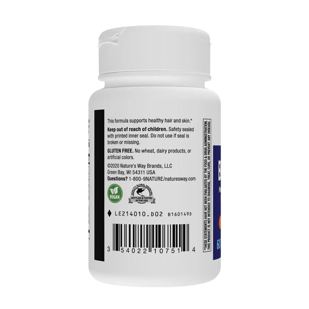 Nature's Way - Biotin Forte (60 Comprimidos) - Image 3