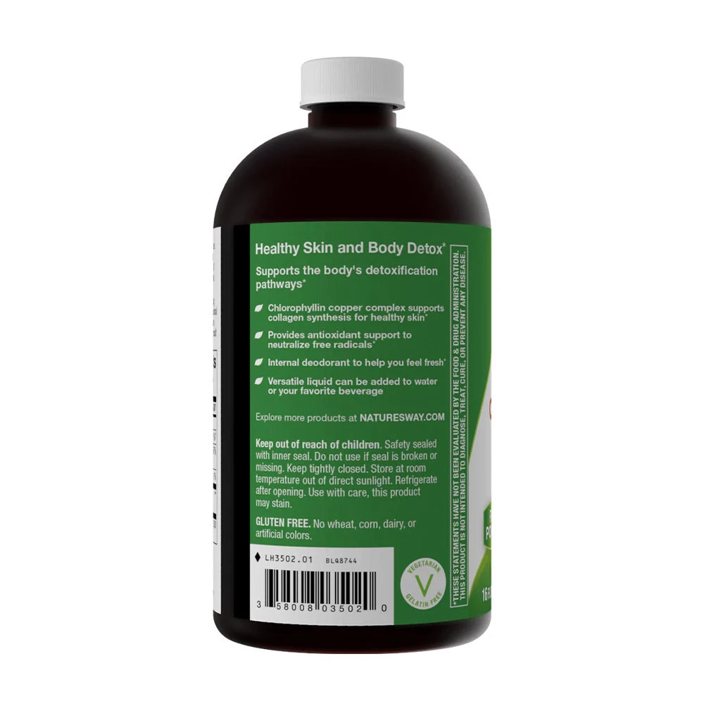 Nature's Way - Chlorofresh® Clorofila Líquida Sem Sabor (480 ml) - Image 3