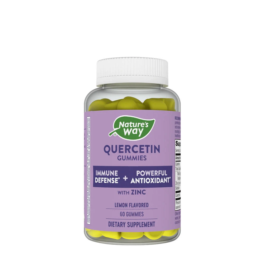 Natures Way - Natures Way Quercetin Gummies with Zinc (60 Gummies