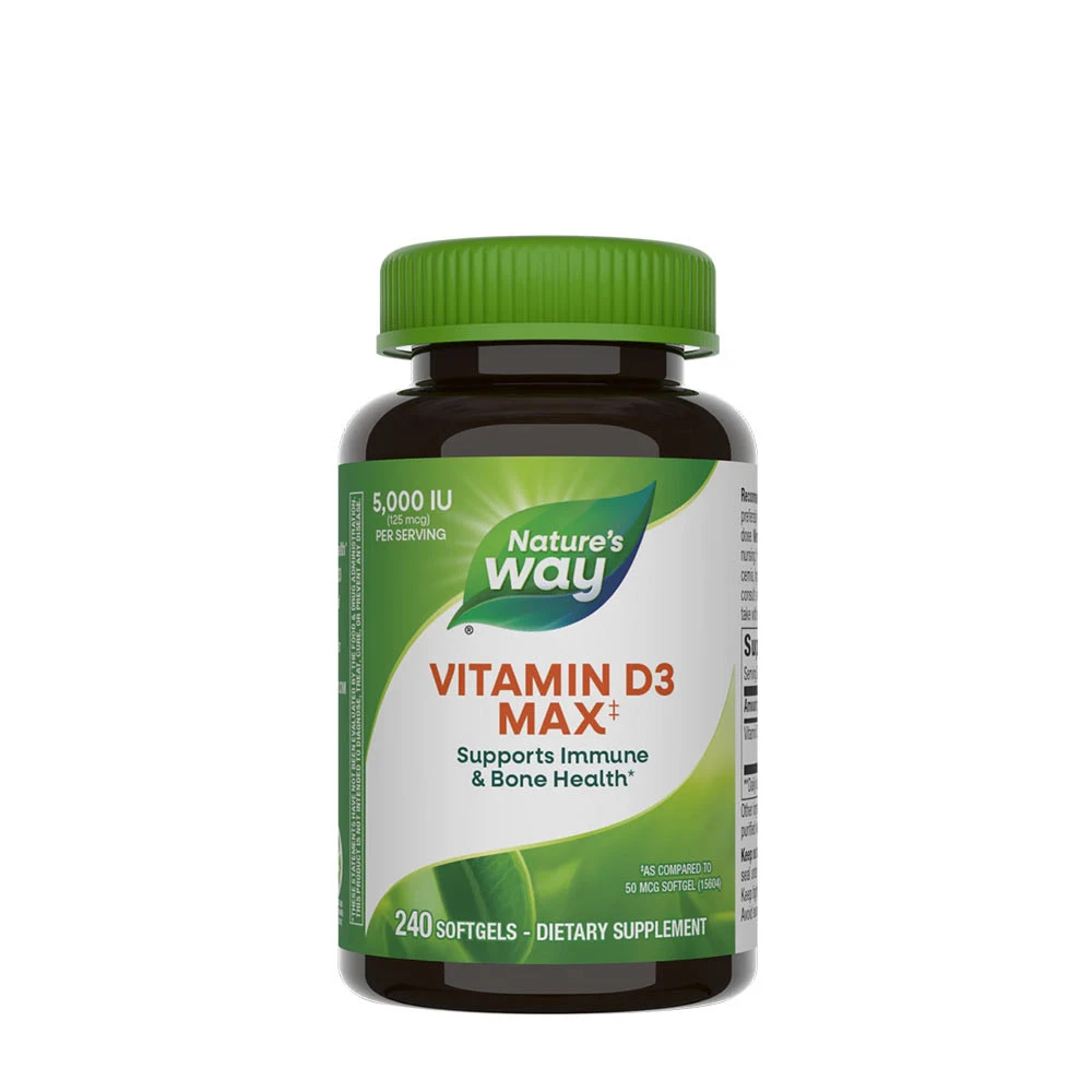Natures Way - Natures Way Vitamin D3 Max (240 Softgels)