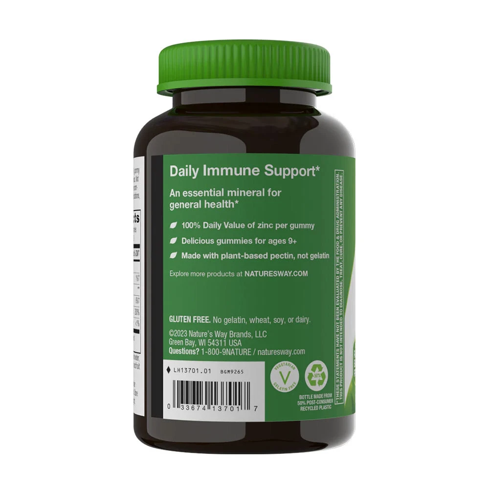 Nature's Way - Gomas de Zinco com Sabor a Frutos Silvestres (120 gomas) - Image 9