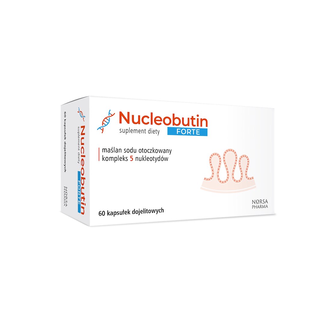 Norsa Pharma - NORSA PHARMA Nucleobutin Forte (60 kaps.)