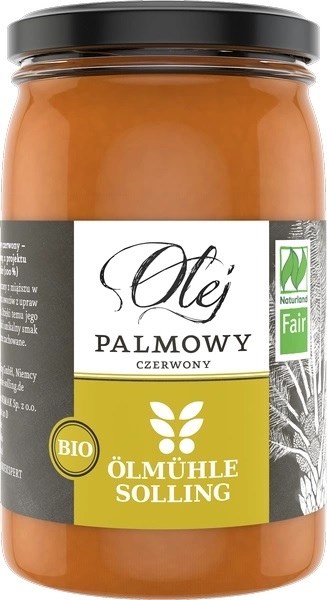 Ölmühle Solling - OLMUHLE SOLLING Bio Red Palm Oil (250 ml/ 8.5 fl. oz.)