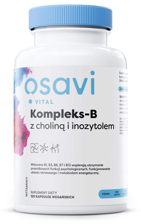 Osavi - OSAVI B-Complex with choline & inositol (120 vcaps)