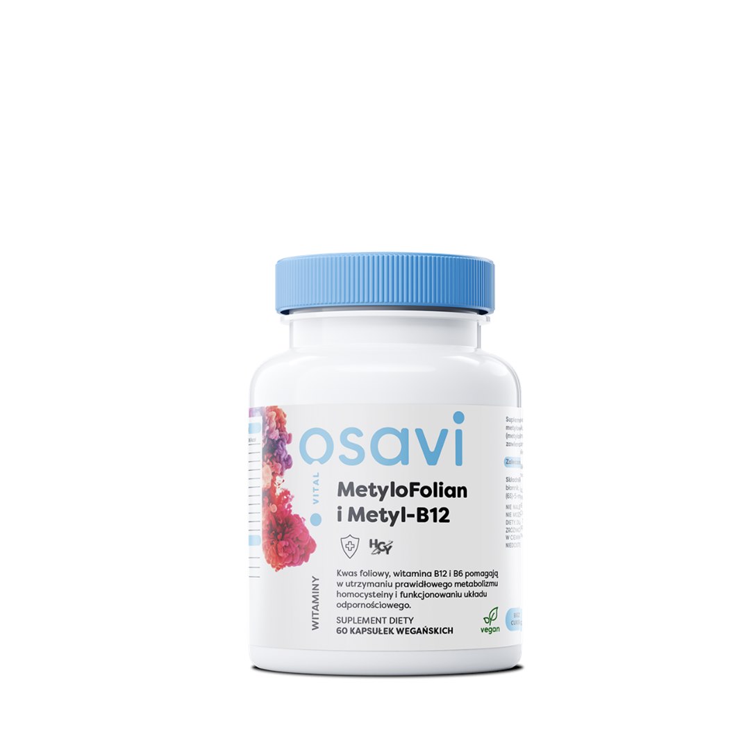 Osavi - OSAVI Methylfolate & Metyl-B12 (60 vcaps)