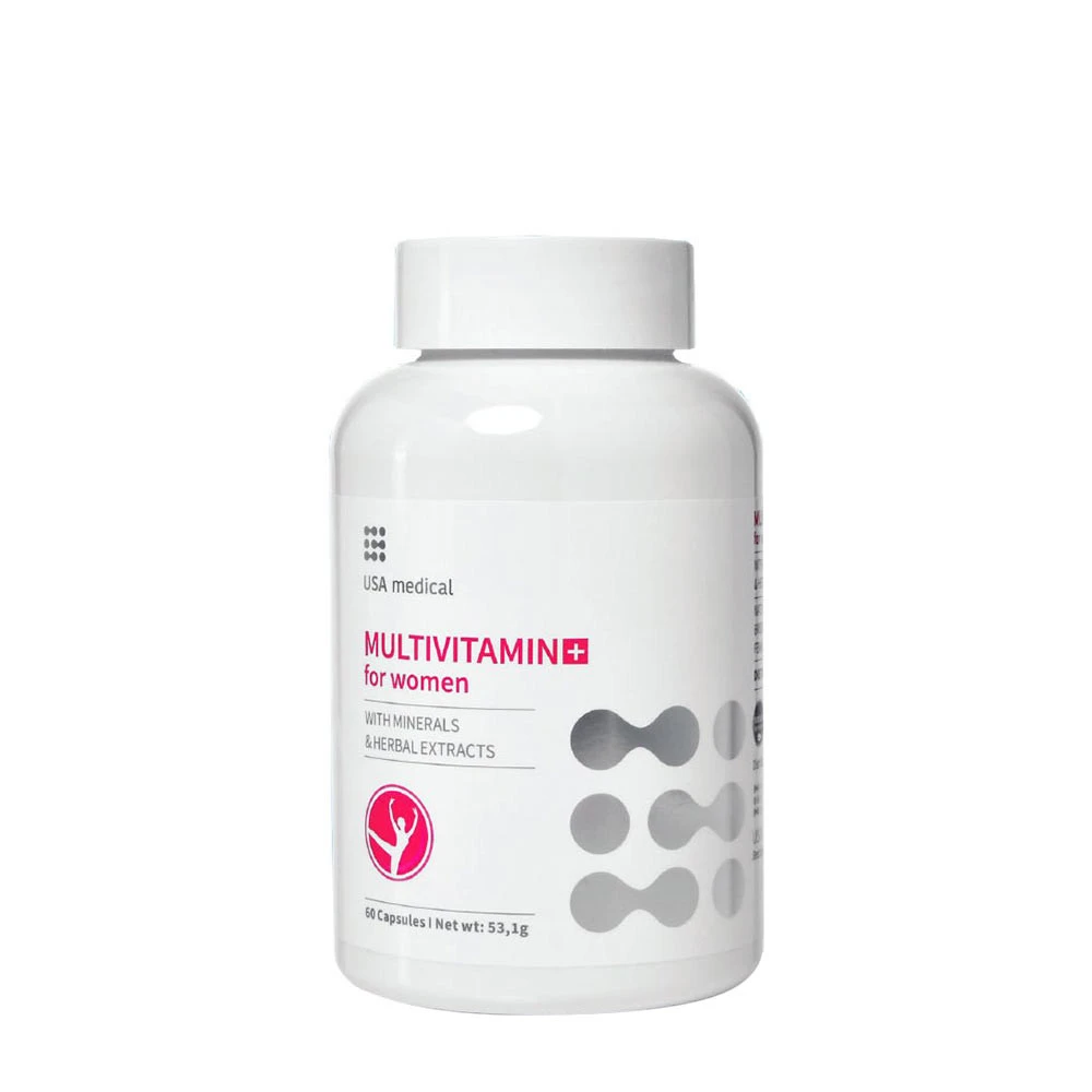 USA medical - USA medical Multivitamin For Women (60 Capsules)