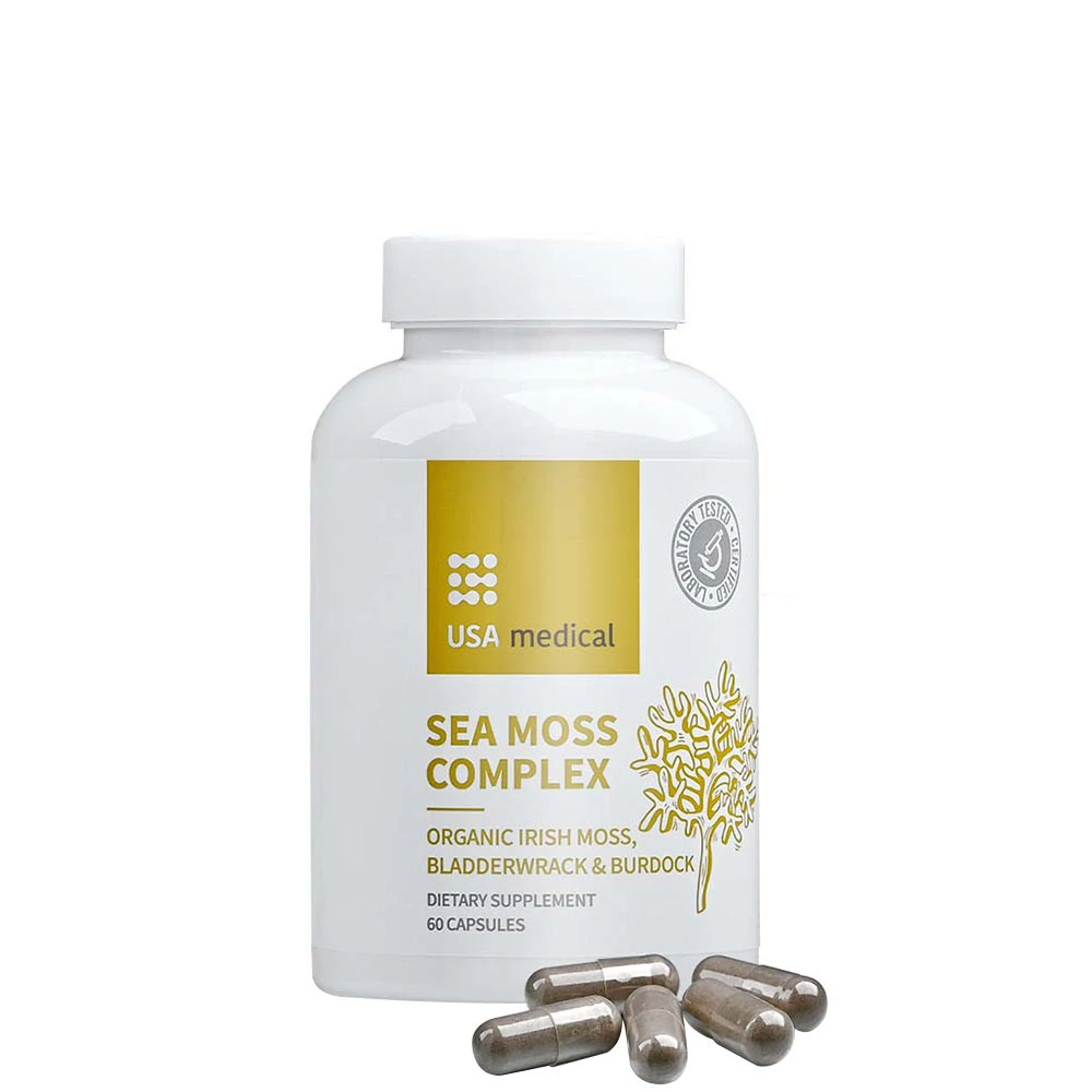 USA medical - USA medical Sea Moss Complex (60 Capsules)