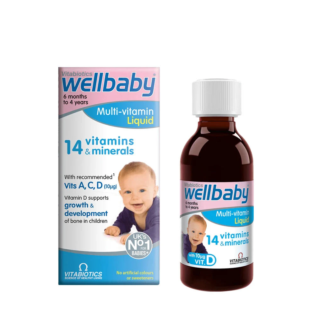 Vitabiotics - Vitabiotics Wellbaby Multi-vitamin Liquid (150 ml)