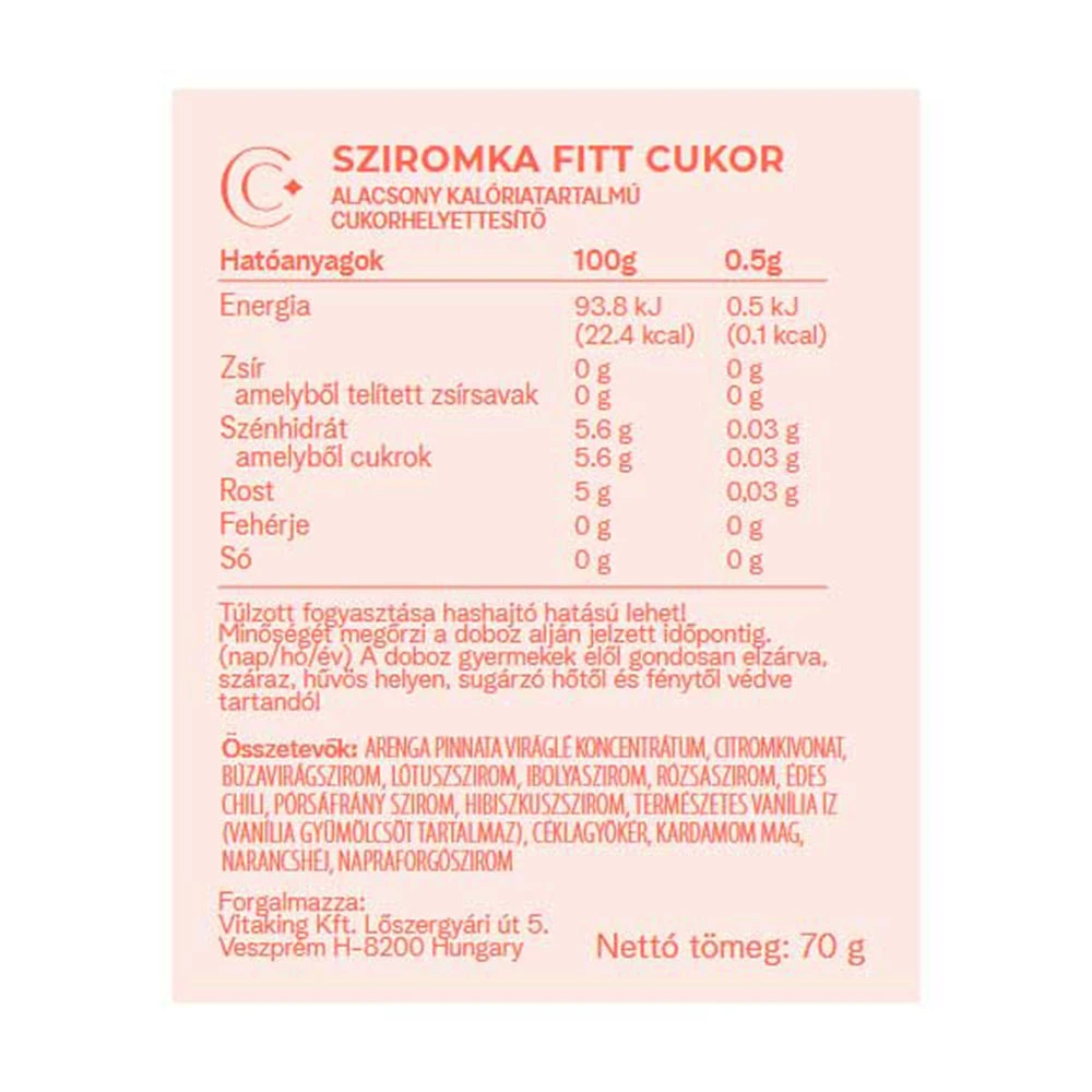 Vitaking - Adoçante Vegetal Fittcukor (70 g) - Image 4