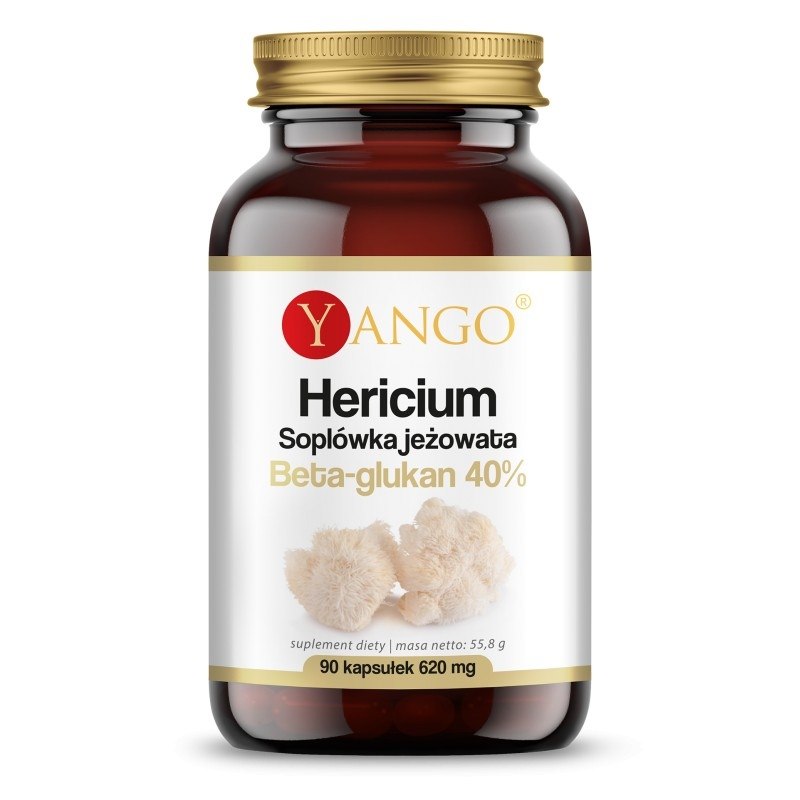 Yango - YANGO Hericium - 40% Beta-glucan (90 caps)