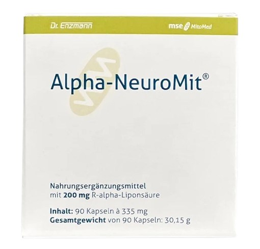 Dr. Enzmann Mse - Alpha-Neuromit (90 Cápsulas)