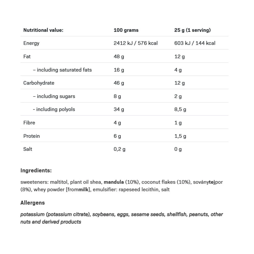 Nutlove, Coco Crunch - 500g é um creme de avelã com coco e pedaços crocantes, conhecido como "Nutella" no Brasil - Image 2