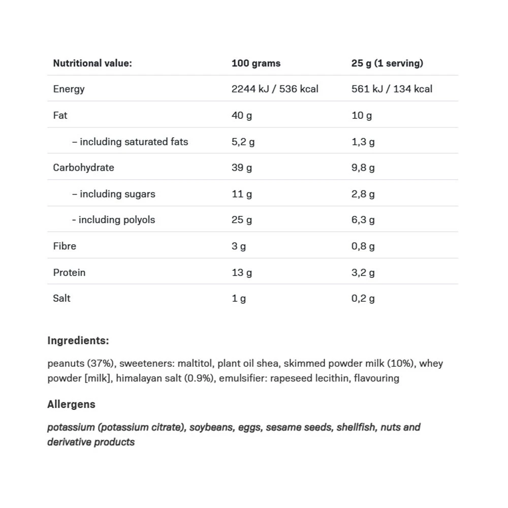Nutlove, Amendoim com Chocolate Branco - 500g - Image 2