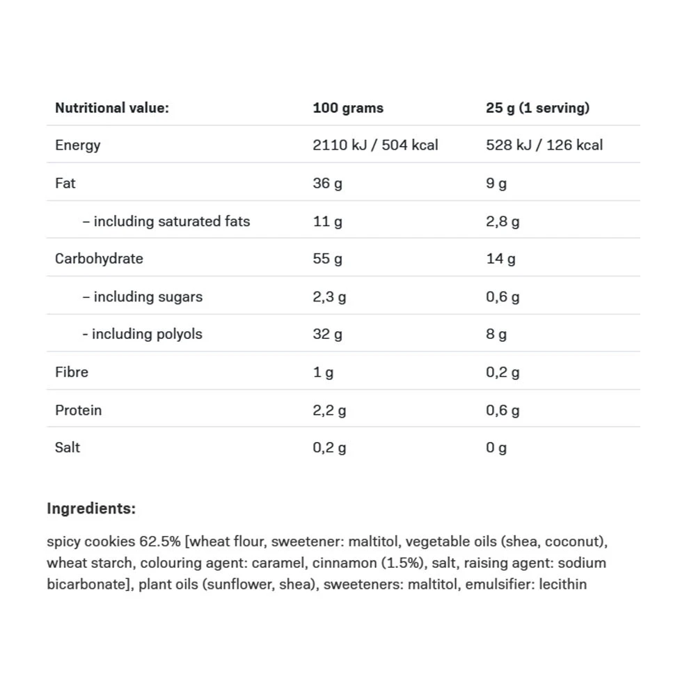 Nutlove, Crocante de Cookie - 500g - Image 2