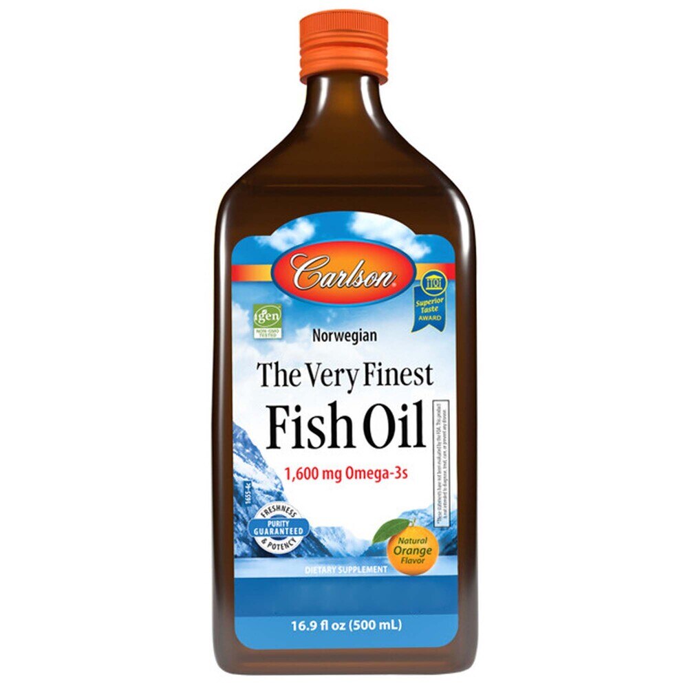Óleo de Peixe Muito Fino, Laranja Natural - 500 ml - Image 2