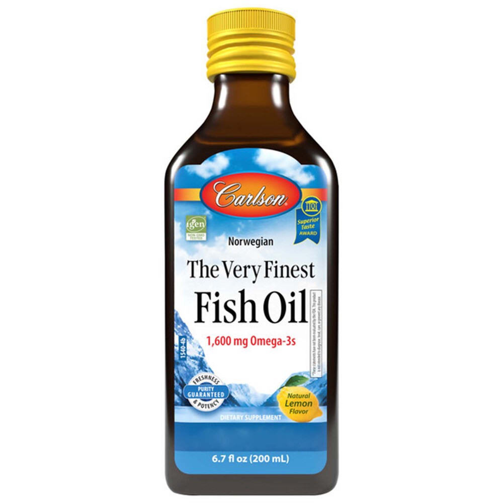 O mais fino óleo de peixe, limão natural - 200 ml. - Image 2