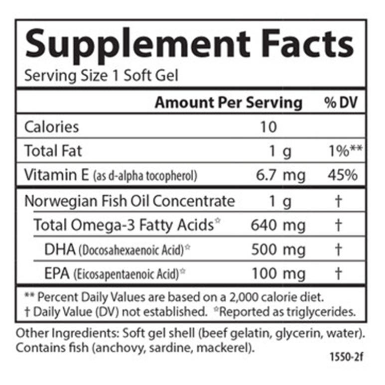 Super DHA Gems, 500mg - 60 + 20 softgels - Image 3