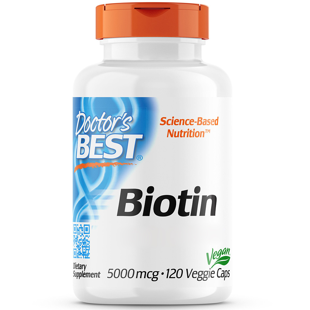 Biotina, 5000mcg - 120 vcaps - Image 2