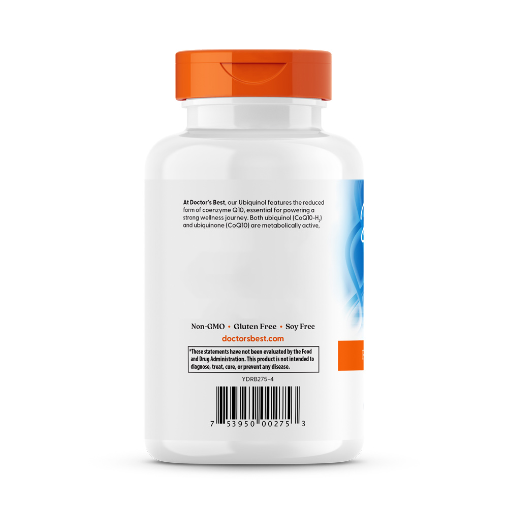 Doctor's Best - Ubiquinol com Kaneka 200 mg, 120 cápsulas moles - Image 3