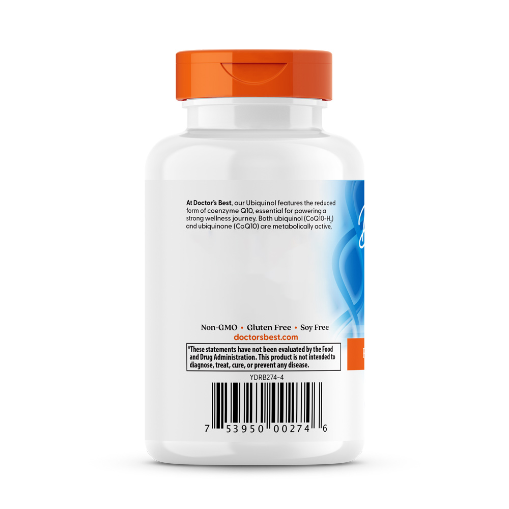 Doctor's Best - Ubiquinol com Kaneka 200 mg, 30 cápsulas moles - Image 3