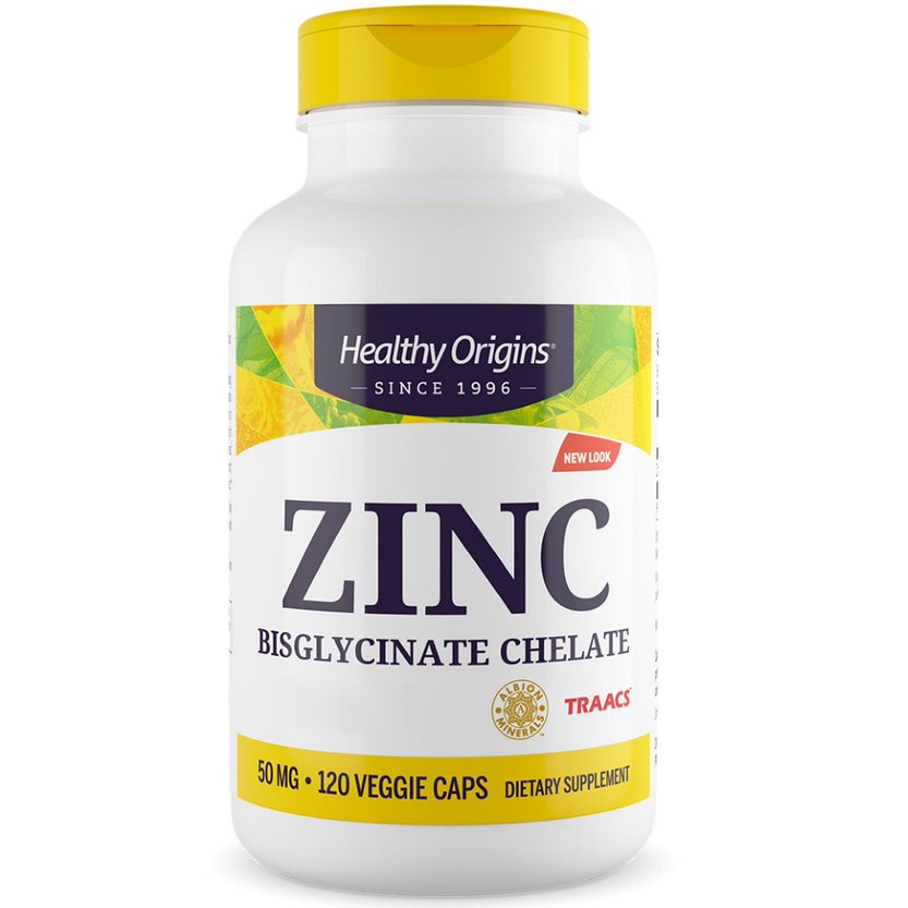 Healthy Origins - Cápsulas Vegetais de Zinco Depot 50 mg, 120 unidades - Image 2