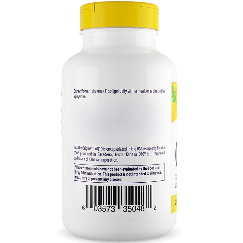 Healthy Origins - CoQ10 200 mg, 60 cápsulas moles - Image 4