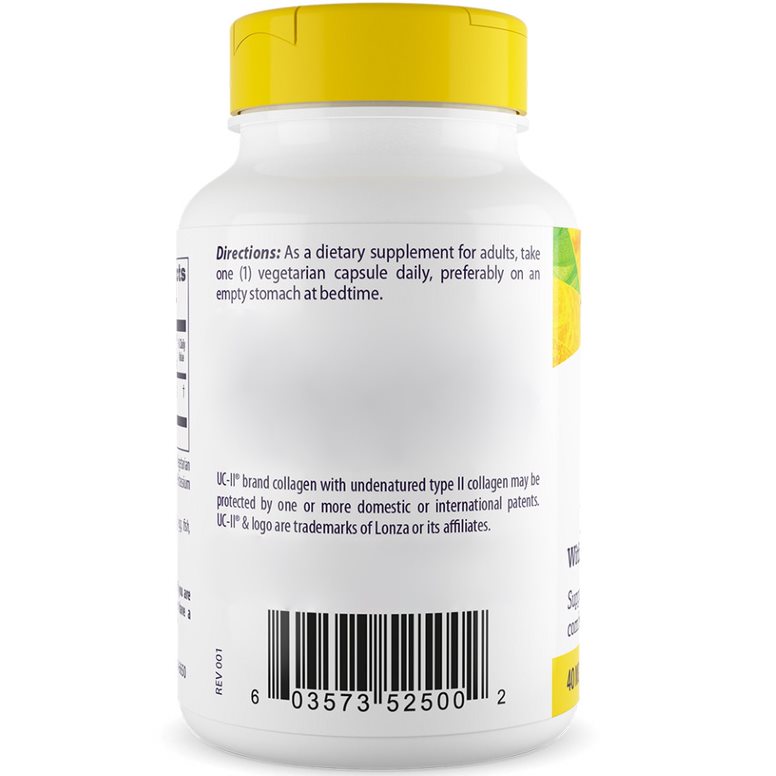 Healthy Origins - Healthy Origins UC II Natural 40 mg, 60 cápsulas vegetais - Image 4