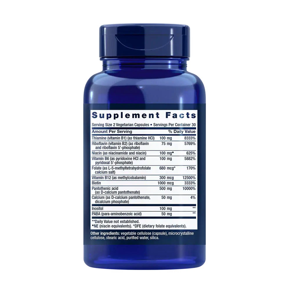 Bio-Active Complete B-Complex - 60 vcaps - Image 2