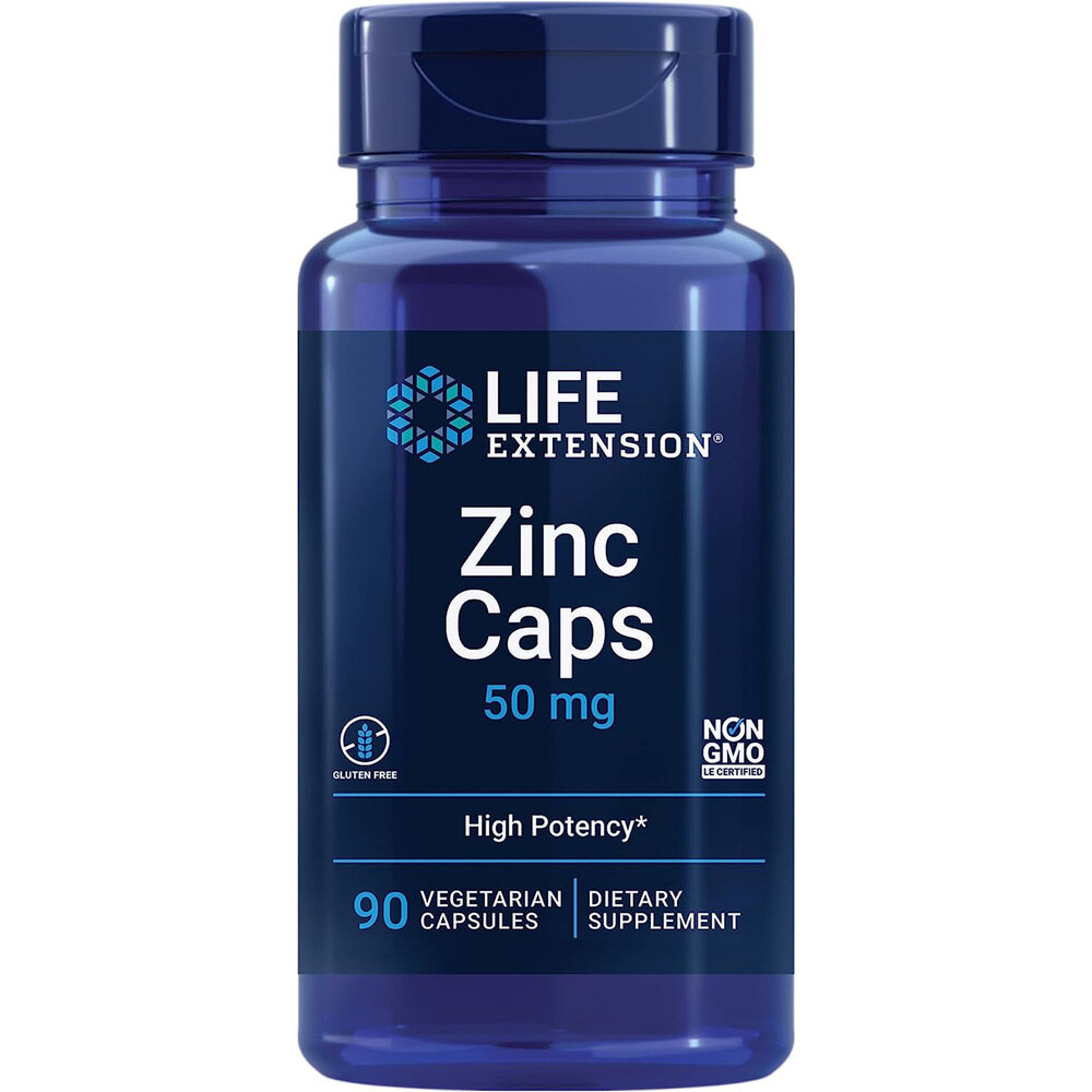Bonés de zinco, 50mg - 90 vcaps - Image 2