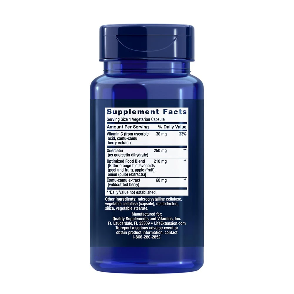 Quercetin otimizado, 250mg - 60 vcaps - Image 2