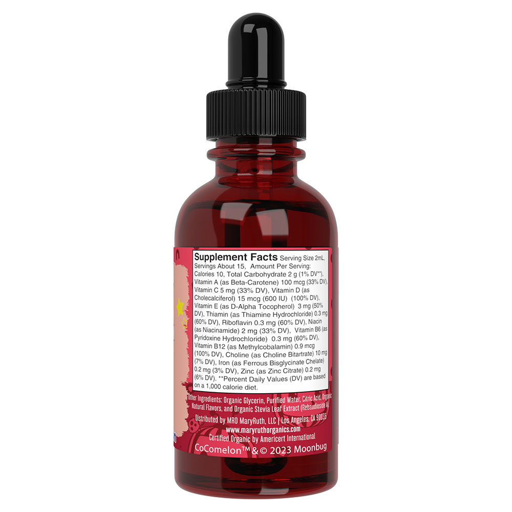 MaryRuth's - Gotas Multivitamínicas para Crianças com Ferro Sabor Laranja Baunilha 30ml - Image 3