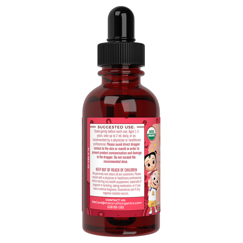 MaryRuth's - Gotas Multivitamínicas para Crianças com Ferro Sabor Laranja Baunilha 30ml - Image 4