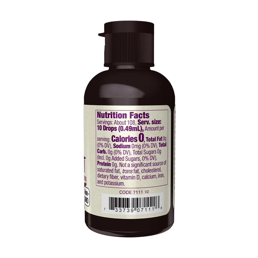 NOW Foods - Fruto do Monge Orgânico Líquido, Baunilha (53 ml) - Image 2