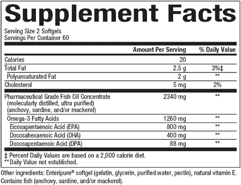 Natural Factors - Fatores Rx Ómega-3 da Natural Factors, 120 cápsulas moles - Image 3
