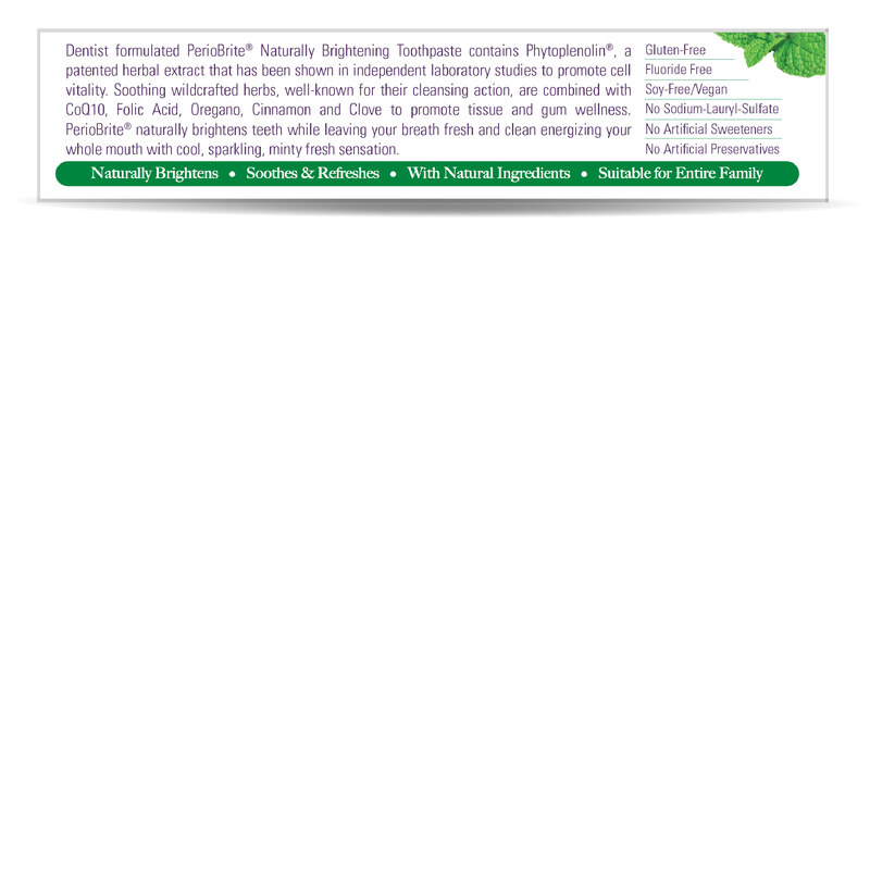 Nature's Answer - Pasta de Dentes Periobrite com Sabor a Menta 113g - Image 4