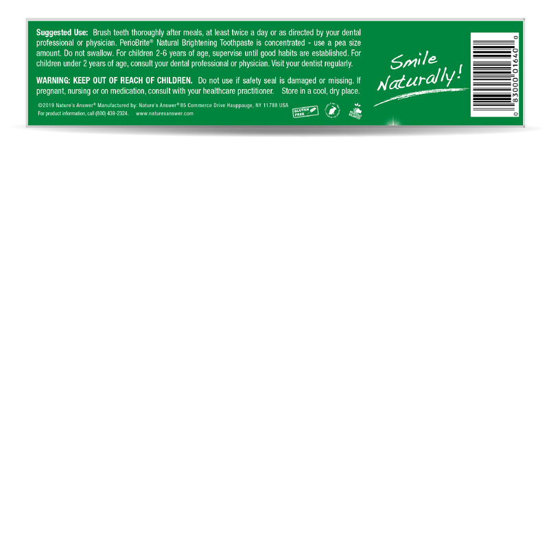 Nature's Answer - Pasta de Dentes Periobrite com Sabor a Menta 113g - Image 5