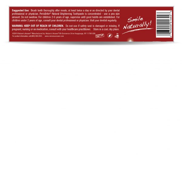 Nature's Answer - Pasta de Dentes Periobrite Cinnamint 113,4g - Image 5