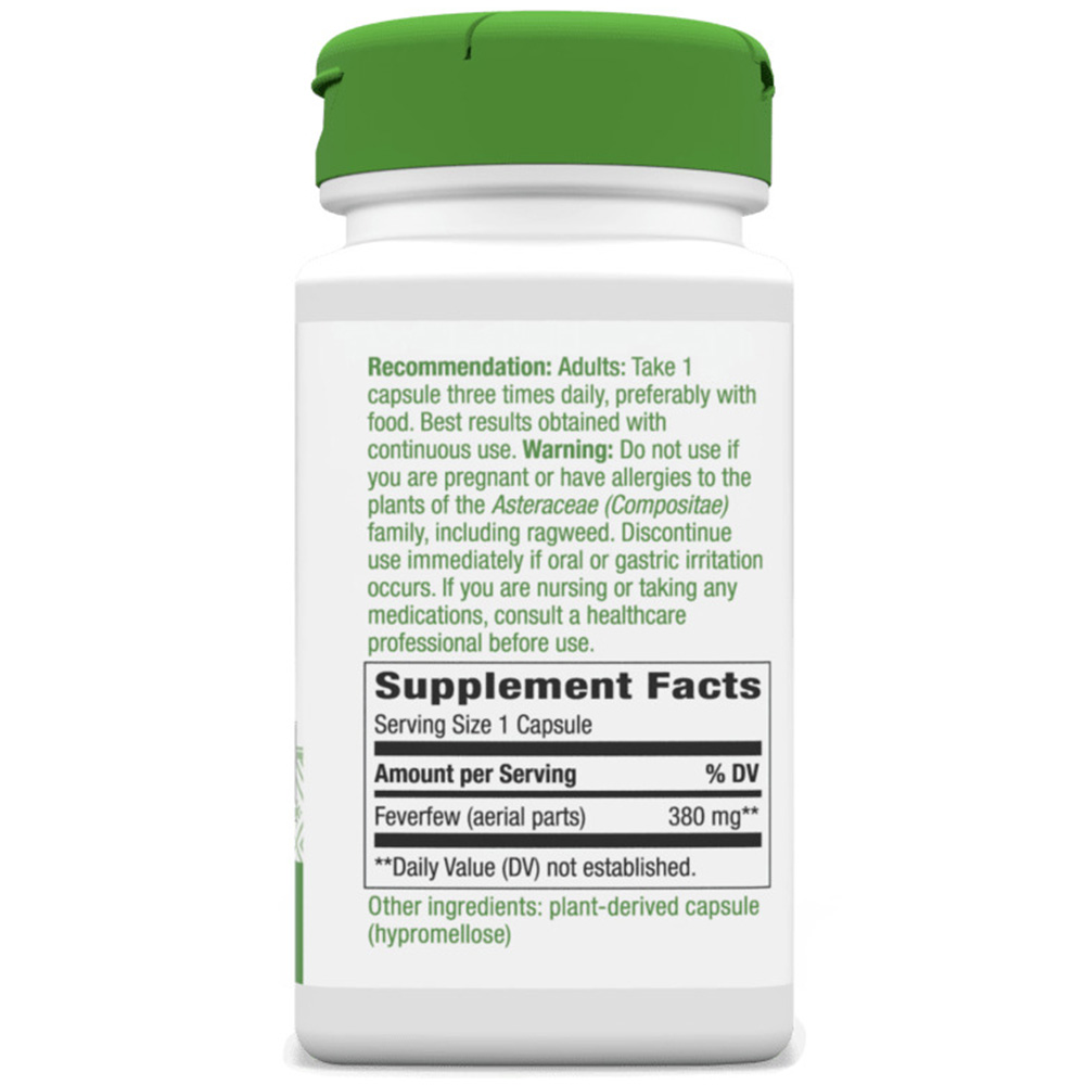 Nature's Way - Erva de Tanaceto 380 mg, 180 cápsulas vegetais - Image 3