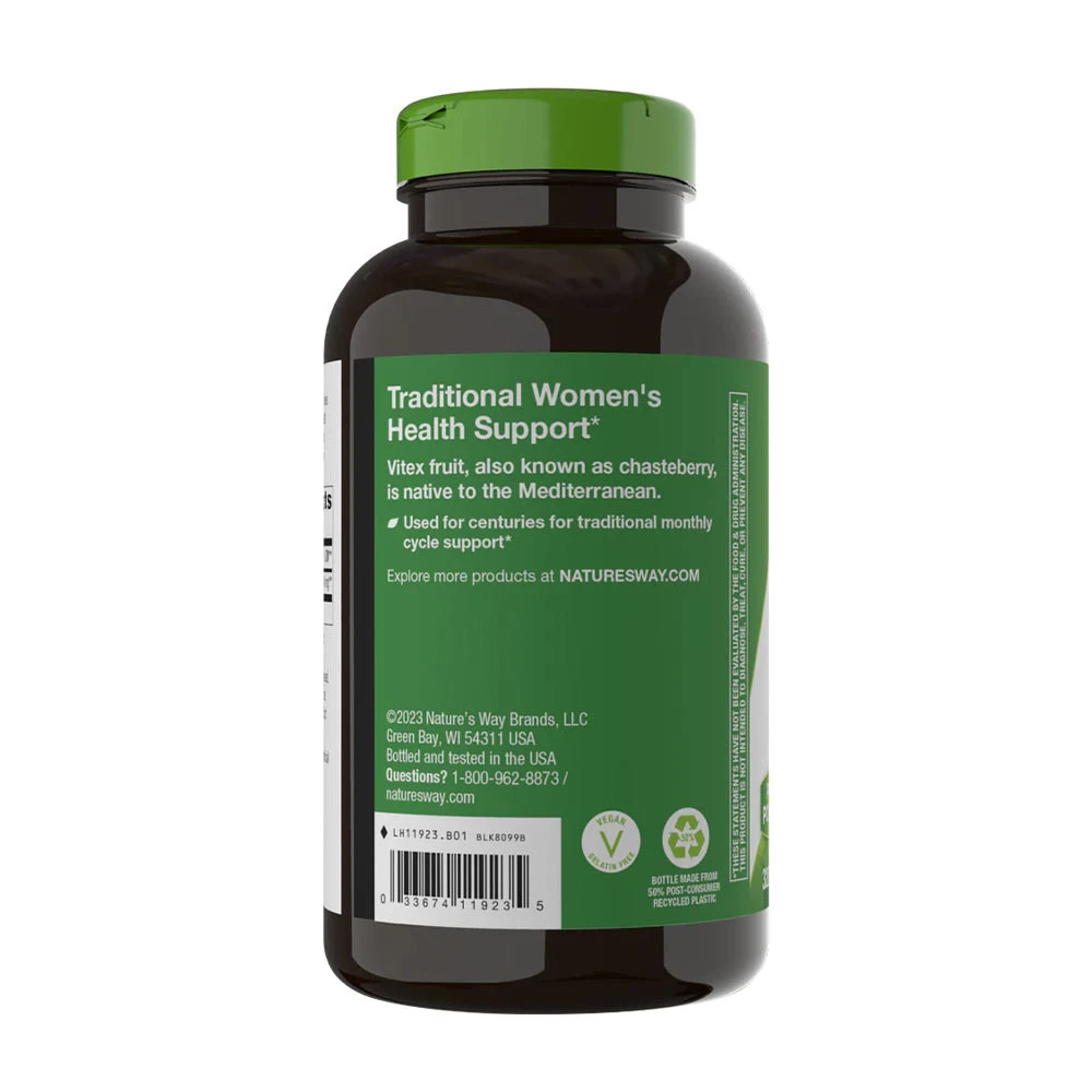 Nature's Way - Fruto de Vitex (320 Cápsulas) - Image 3