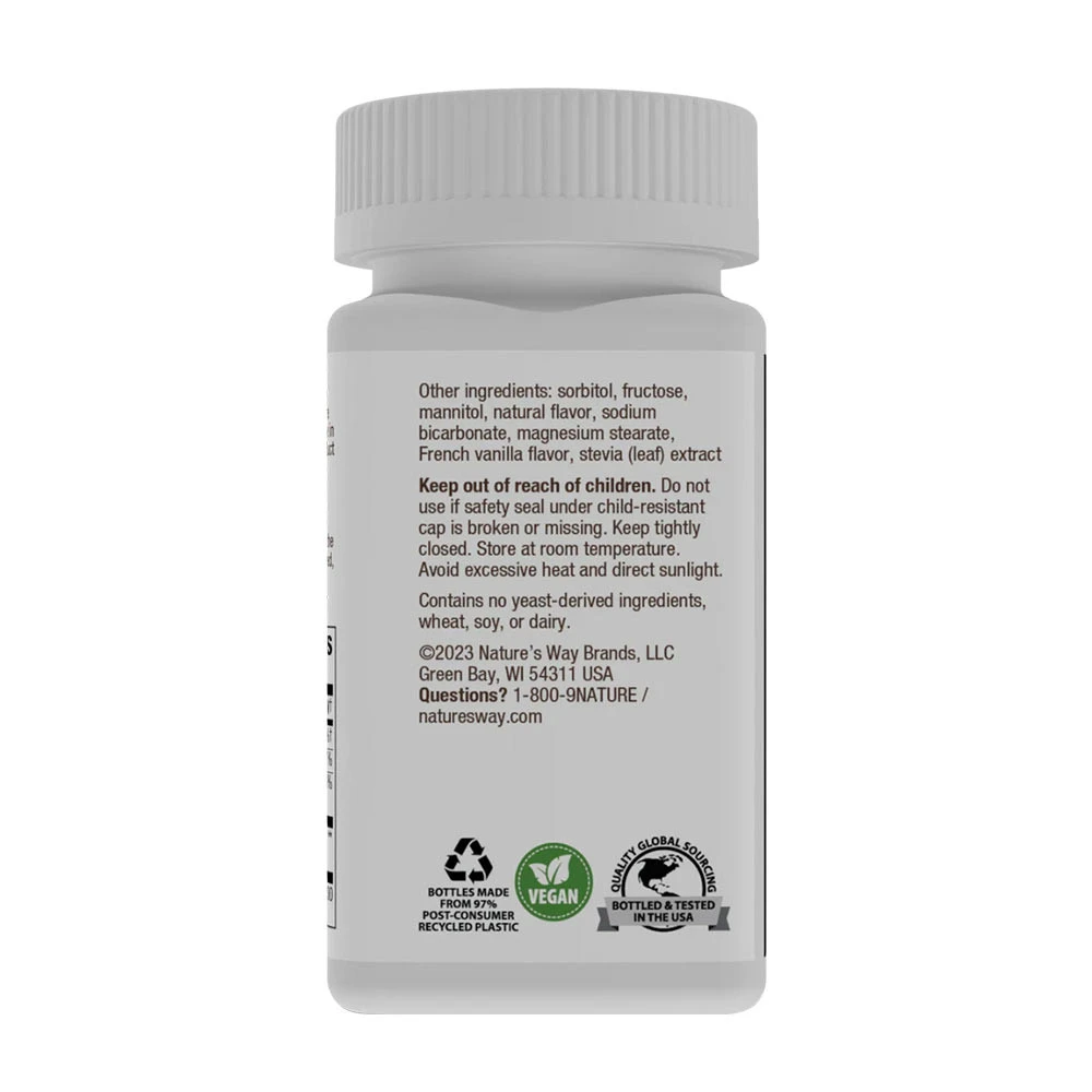 Nature's Way - Pastilhas de Zinco Sabor a Frutos Silvestres (60 Pastilhas) - Image 3
