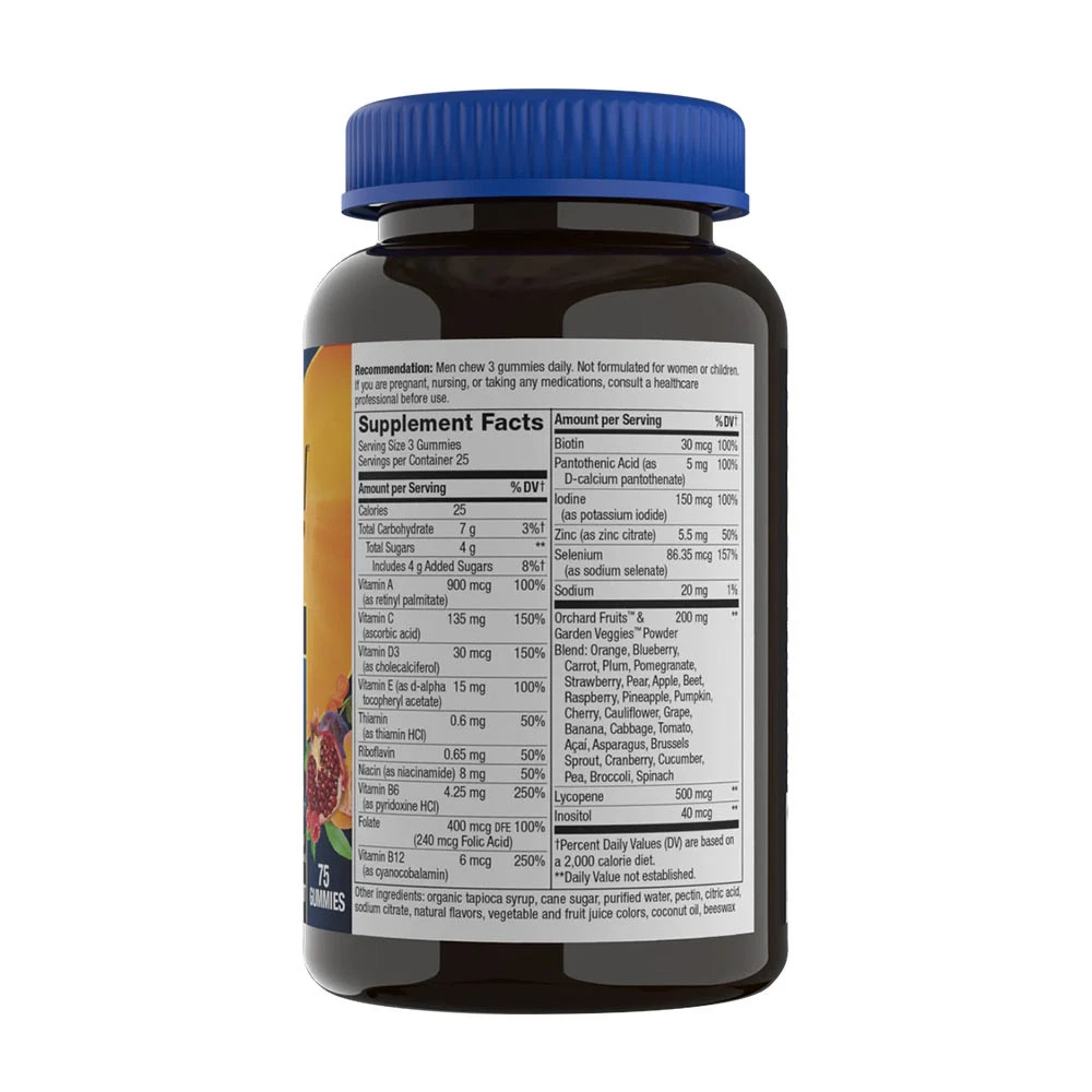 Nature's Way - Alive!® Multivitamínico Premium para Homens em Gomas (75 Gomas) - Image 4