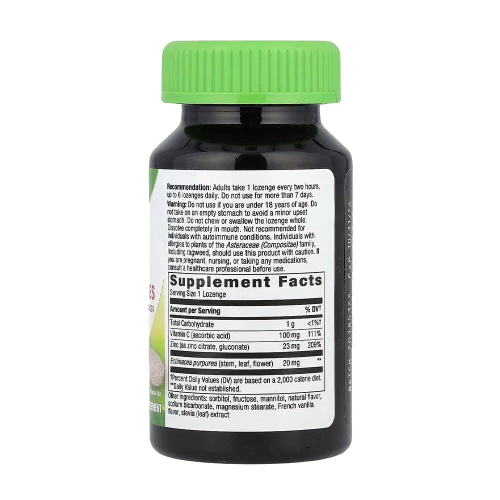 Nature's Way - Pastilhas de Zinco Sabor a Frutos Silvestres (60 Pastilhas) - Image 5
