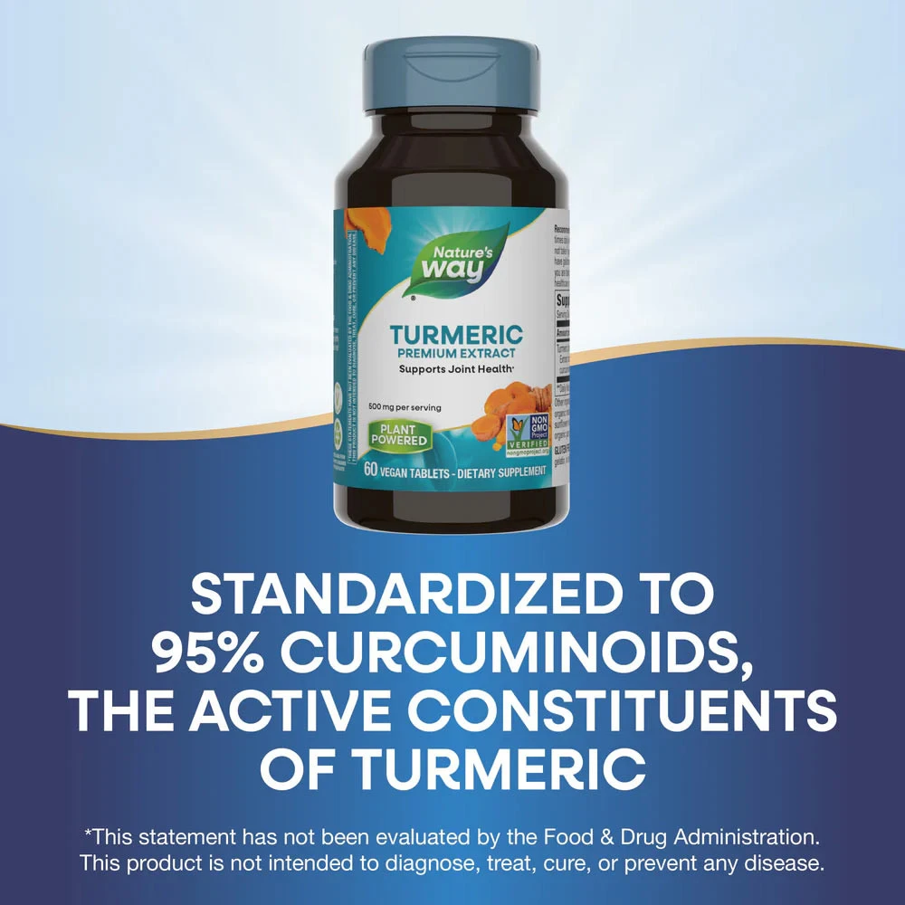 Nature's Way - Extrato Premium de Curcuma (60 Comprimidos) - Image 7