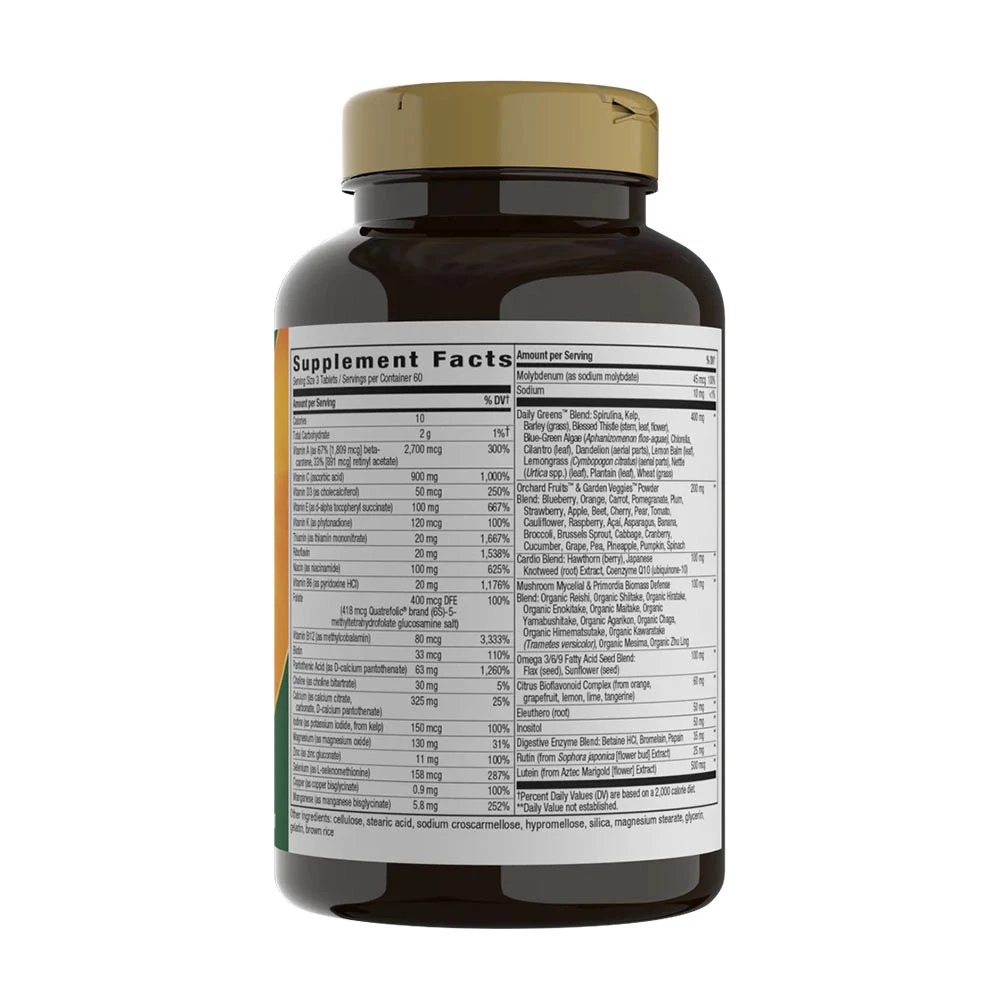 Nature's Way - Alive!® Max3 Multivitamínico Diário sem Ferro (180 Comprimidos) - Image 7