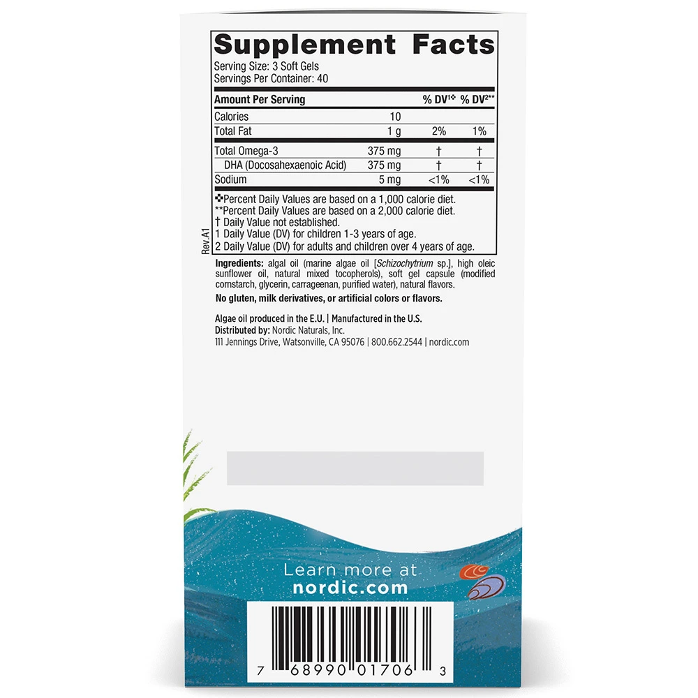 Óleo de Fígado de Bacalhau do Ártico, 750mg Limão - 90 cápsulas moles - Image 3