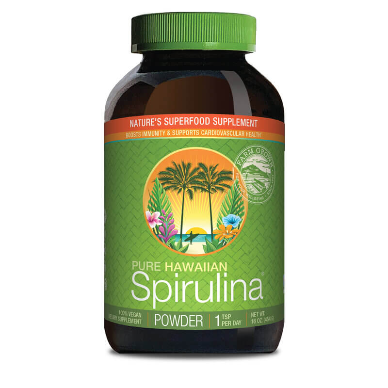 Nutrex - Espirulina do Havai da Nutrex - Pó 100% Vegano 454g - Image 2