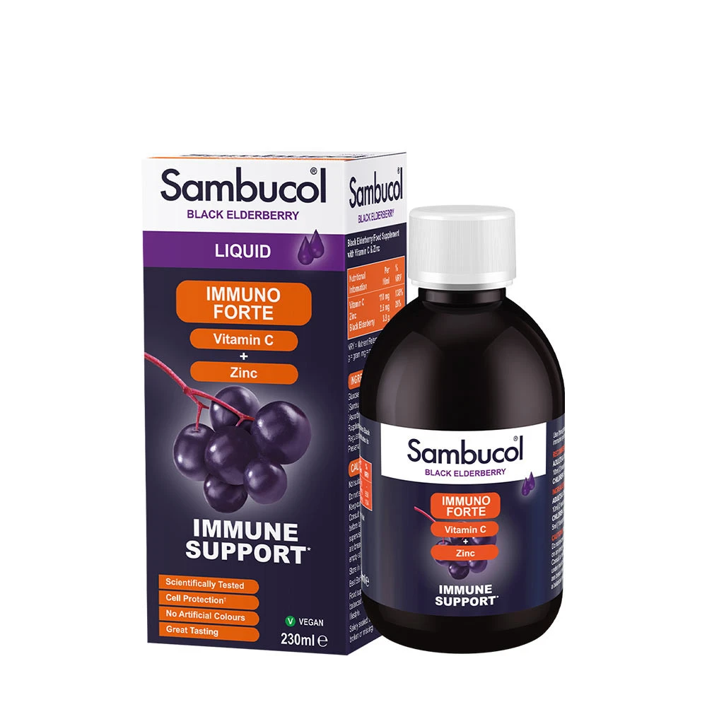 Sambucol - Suplementos saudáveis