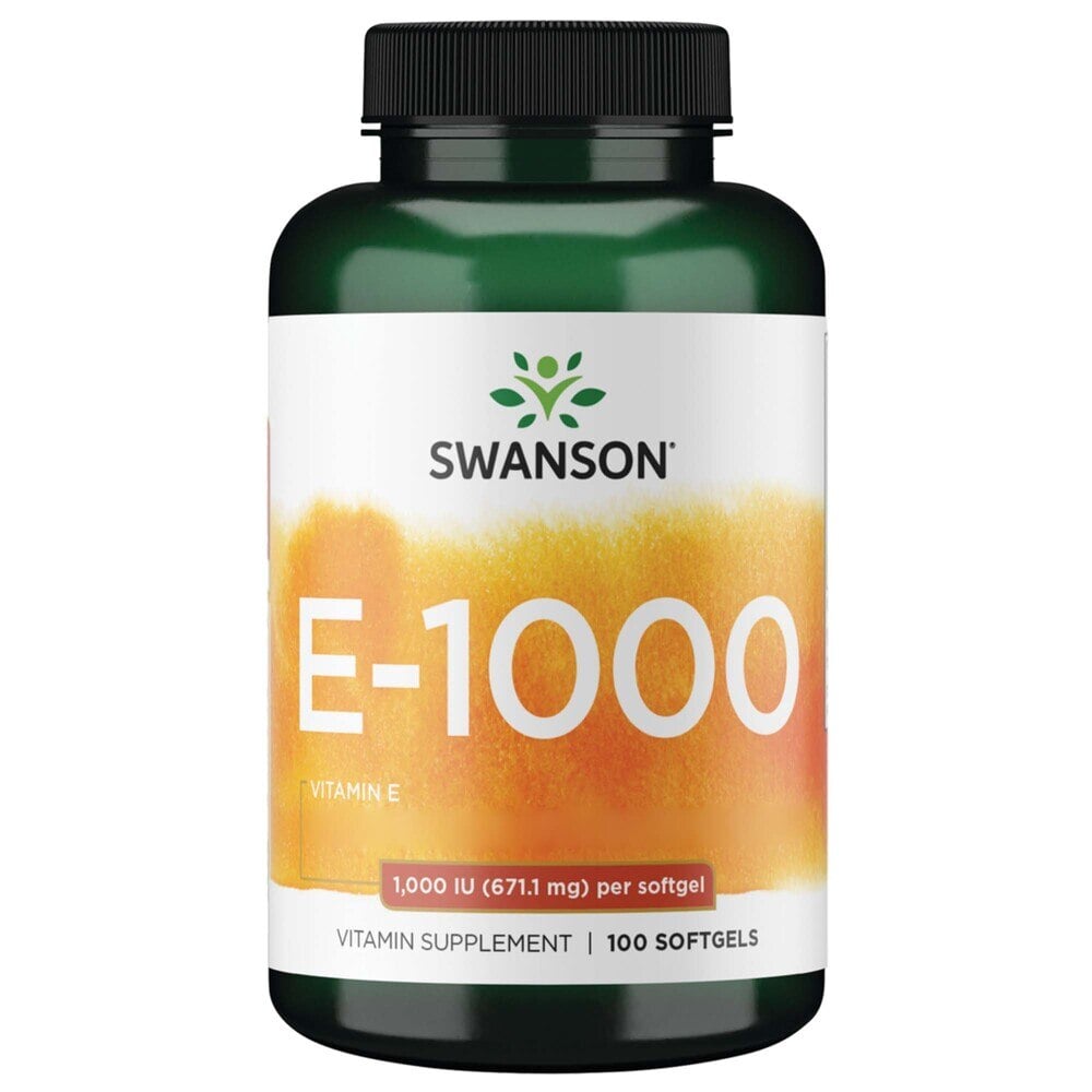Vitamina E, 1000 UI - 100 cápsulas gelatinosas - Image 2